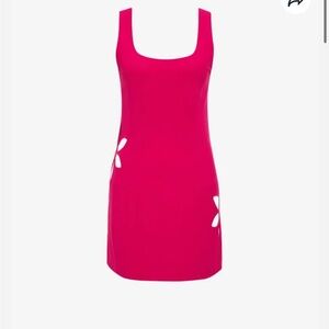 Rumored Twiggy Mini Dress Fuchsia NWT (small)